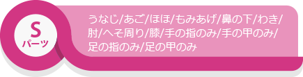 Sパーツ