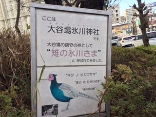 狛犬が鳥さん