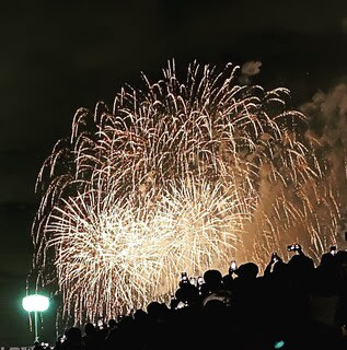 川口花火大会でしたね