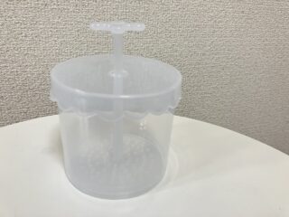 鼻をぶつけました