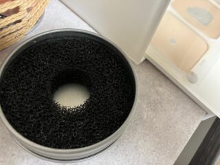 メイクブラシ掃除機