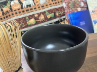 疲れた時にお茶をたてる